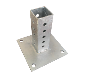 metal base-small for square steel post