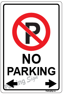 No-parking-sign