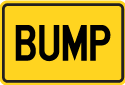 Wa-22t BUMP Tab Sign