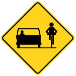Wc-19 Share The Road Sign